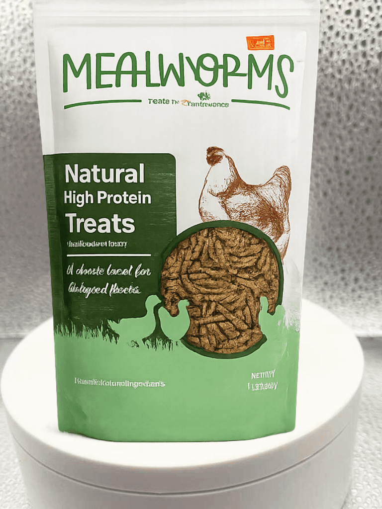 Dried Mealworms for Chickens & Poultry  Natural High Protein Treats  1 lb