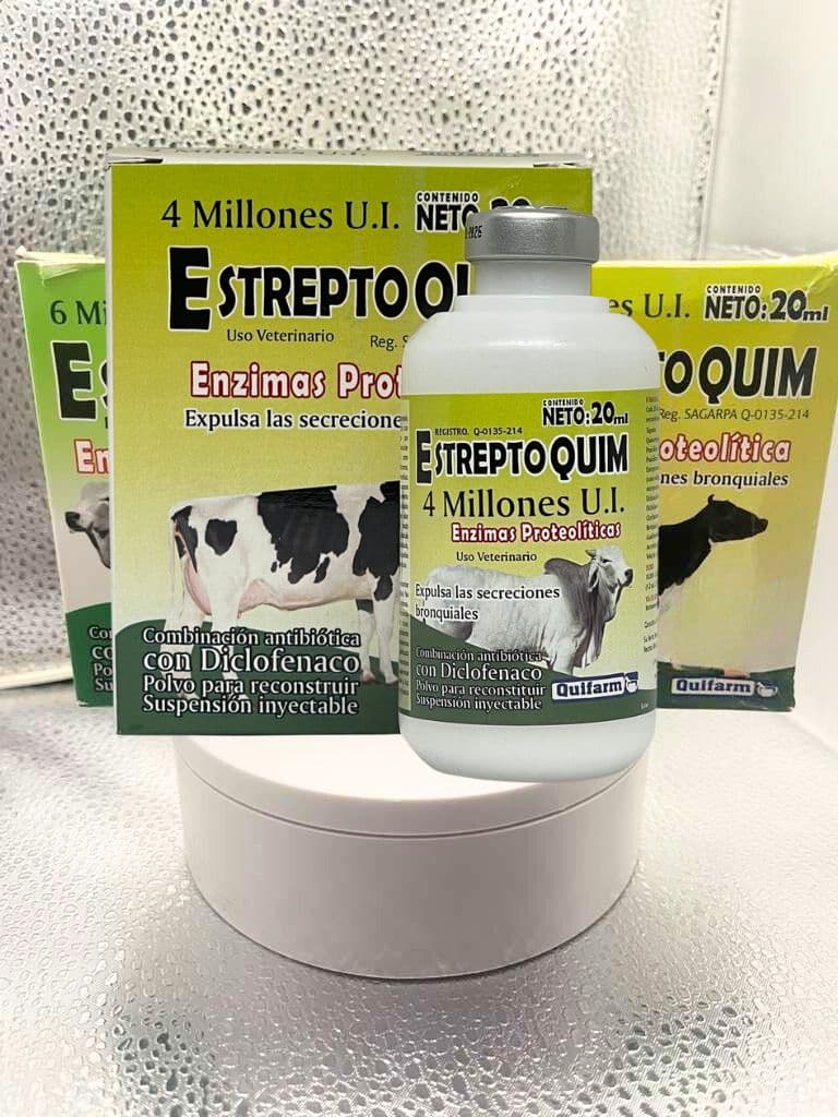 Estrepto Quim Injectable 20 mL