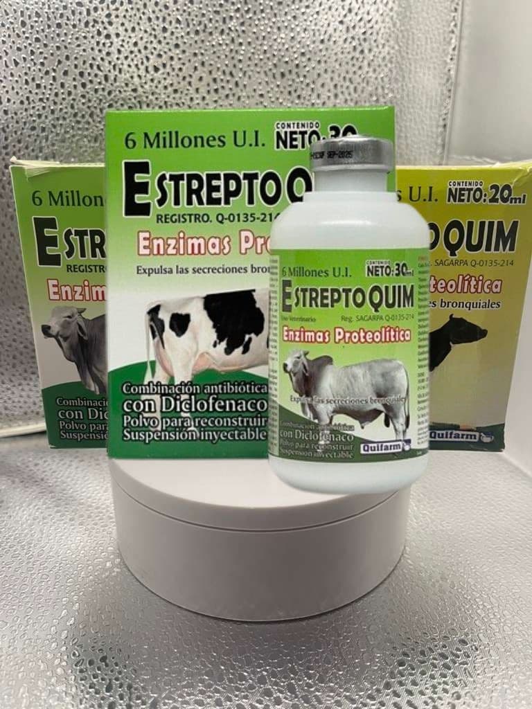 Estrepto Quim Injectable 30 mL