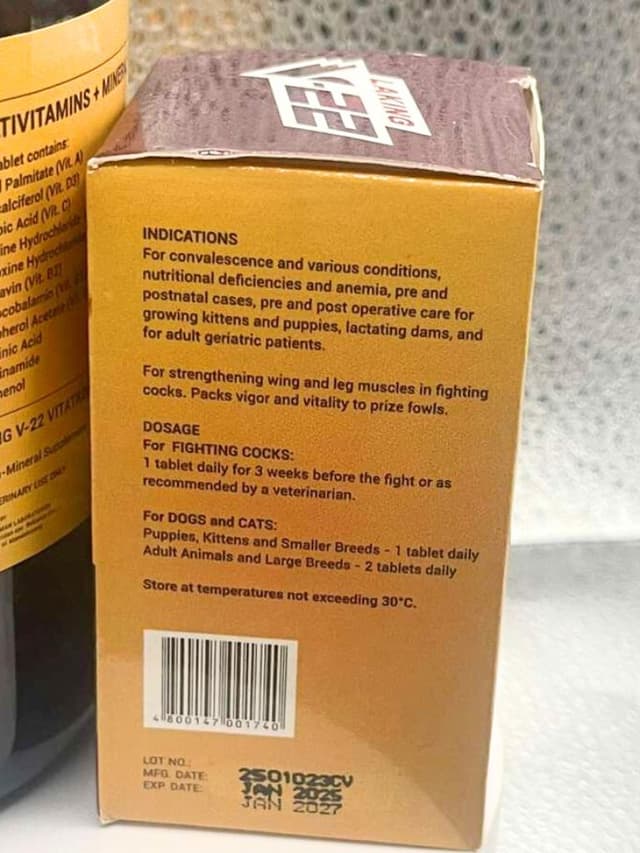 Laking V-22 Vita Tablets 100