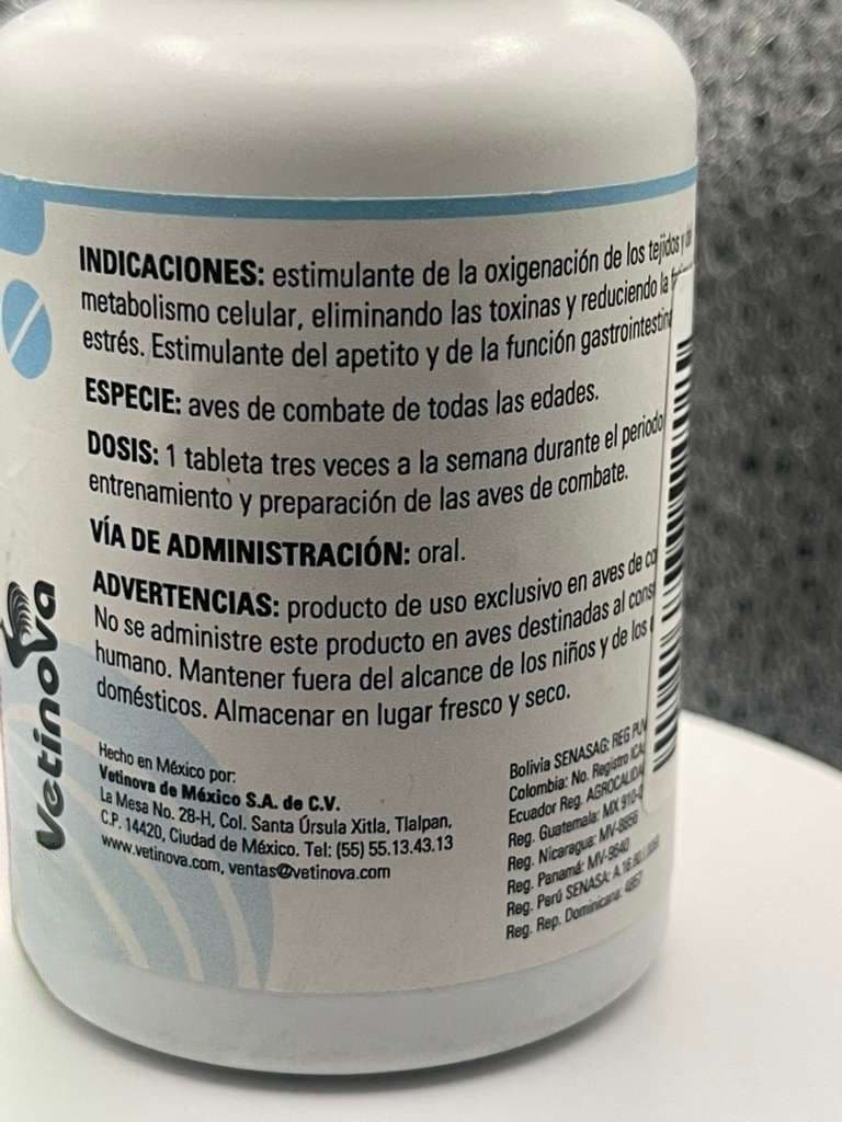 Super Nux 100 tabletas