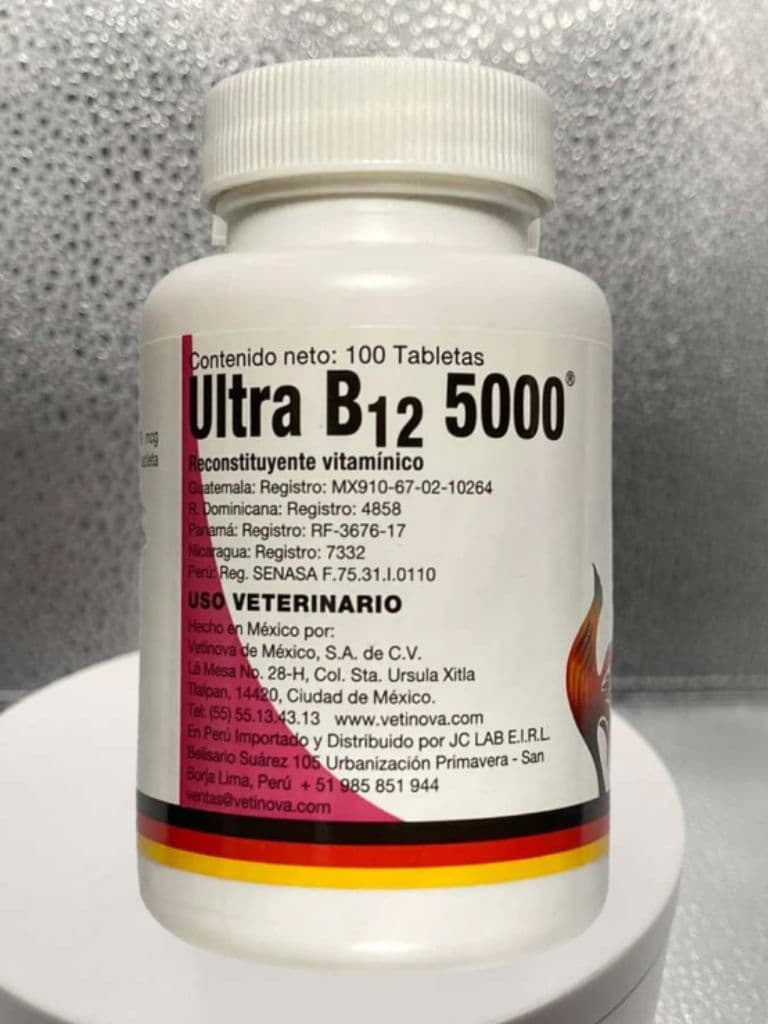 Ultra B12 5000 100 tabletas