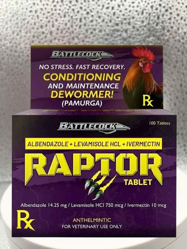 Raptor Tablet – 100 Tabletas