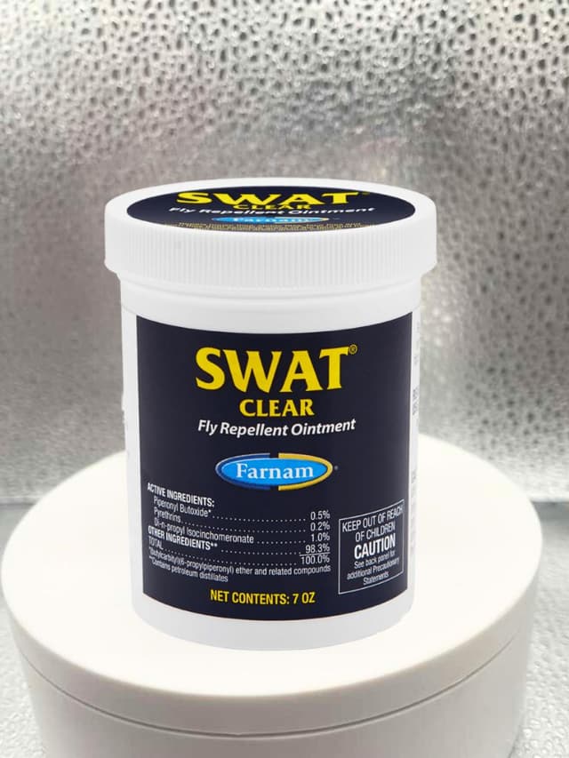 SWAT Clear Fly Repellent Ointment 7 oz