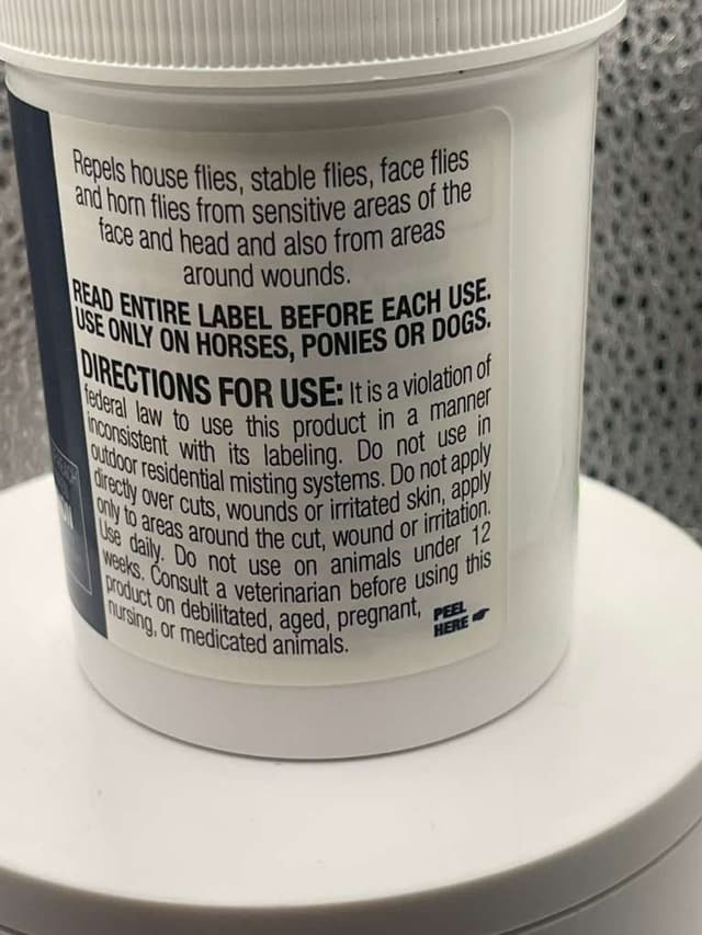 SWAT Clear Fly Repellent Ointment 7 oz