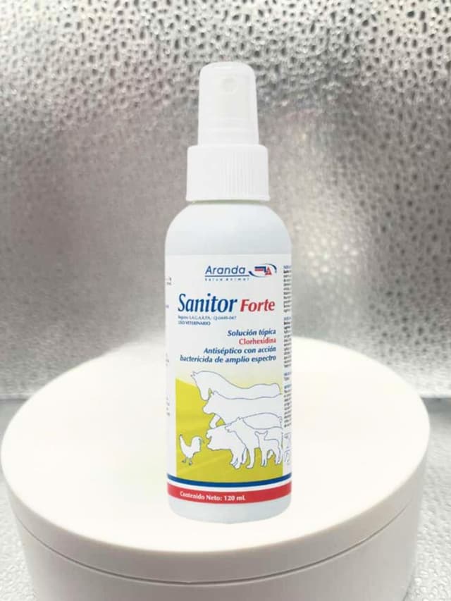 Sanitor Forte Topical Solution 120 mL