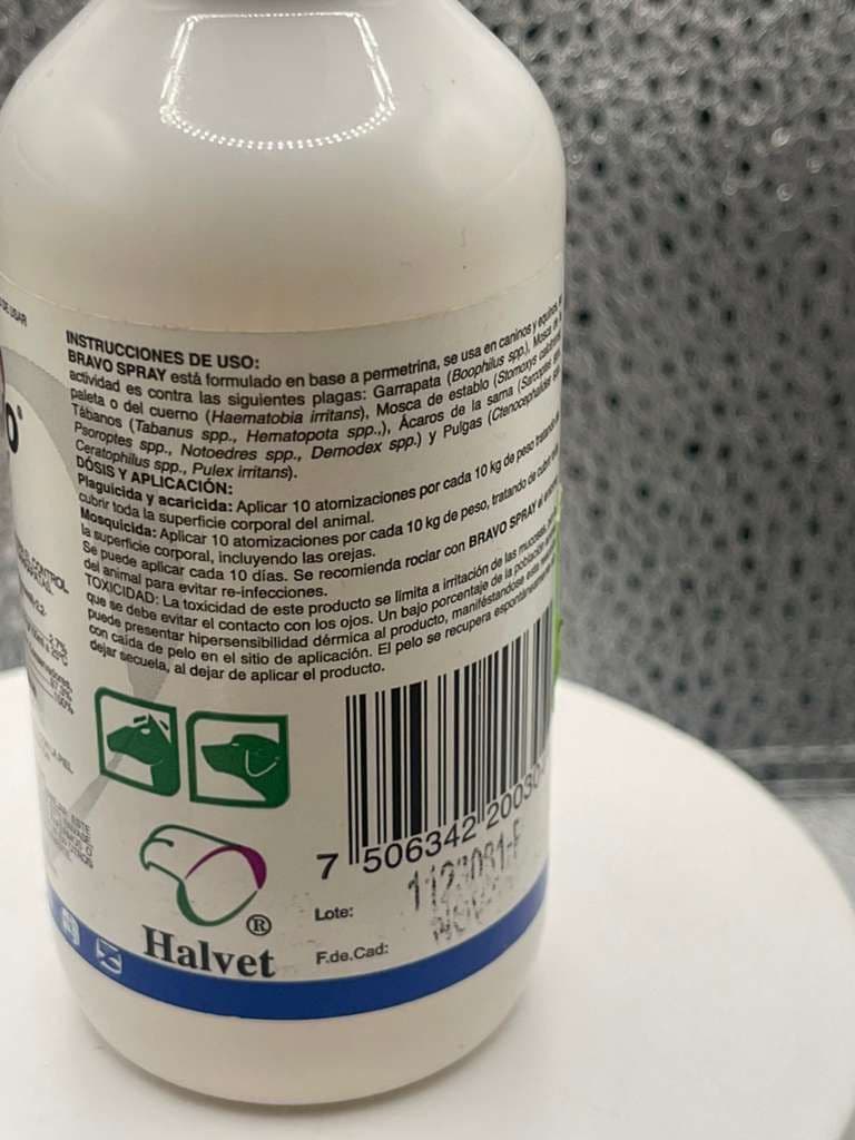 Bravo Spray Permetrina 100 mL