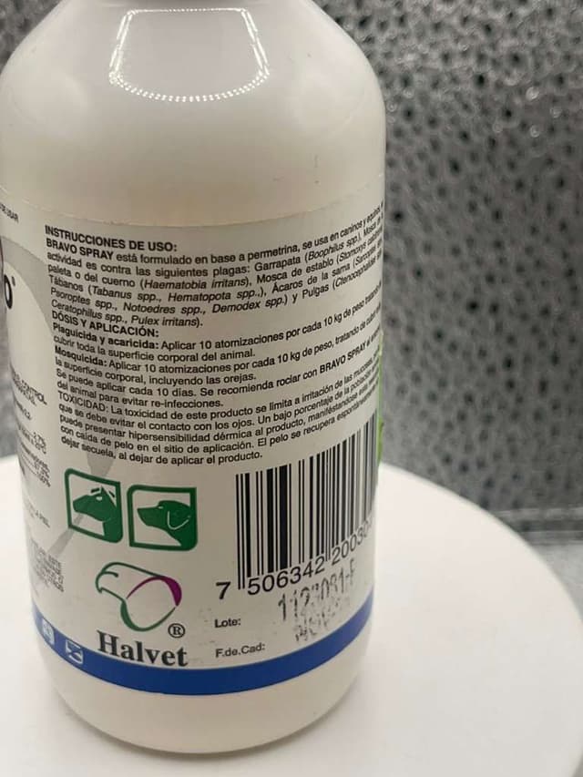 Bravo Spray Permetrina 100 mL