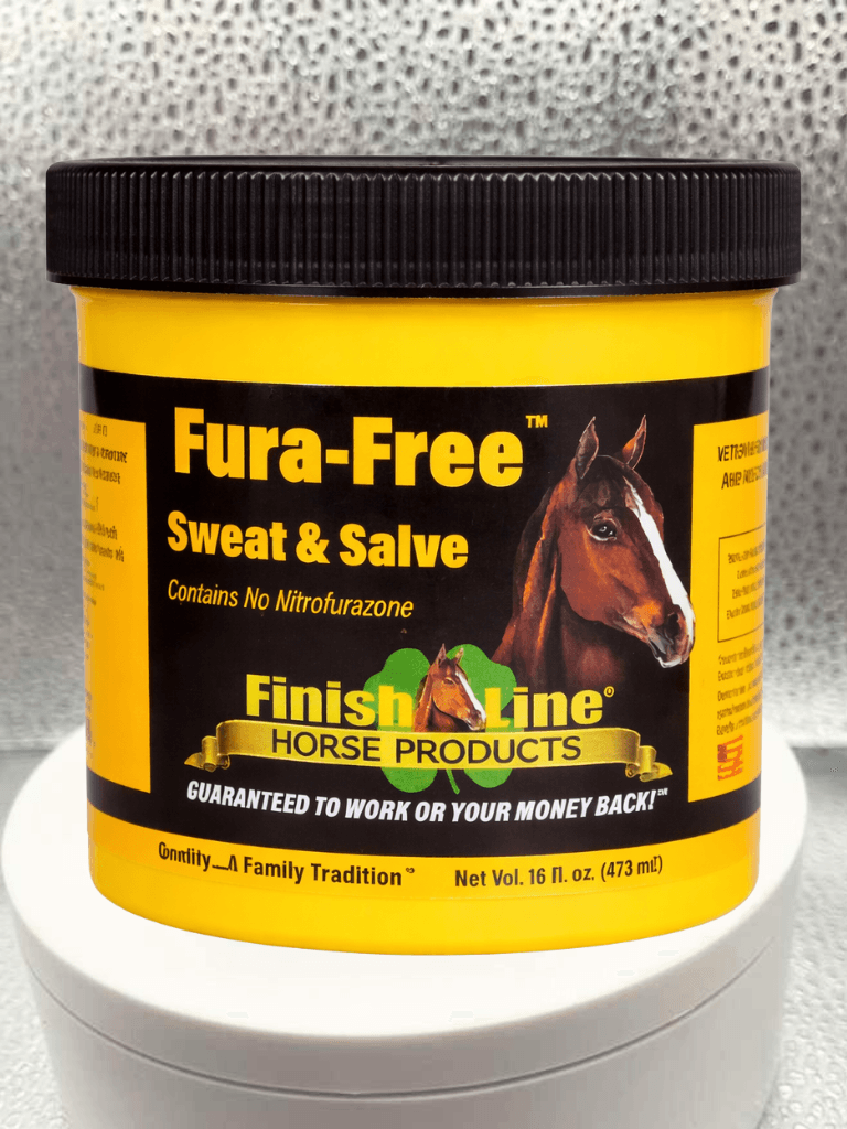 Fura-Free Sweat & Salve Gel 16 oz – Horse Wound Care & Skin Treatment for Cuts, Scratches & Irritations