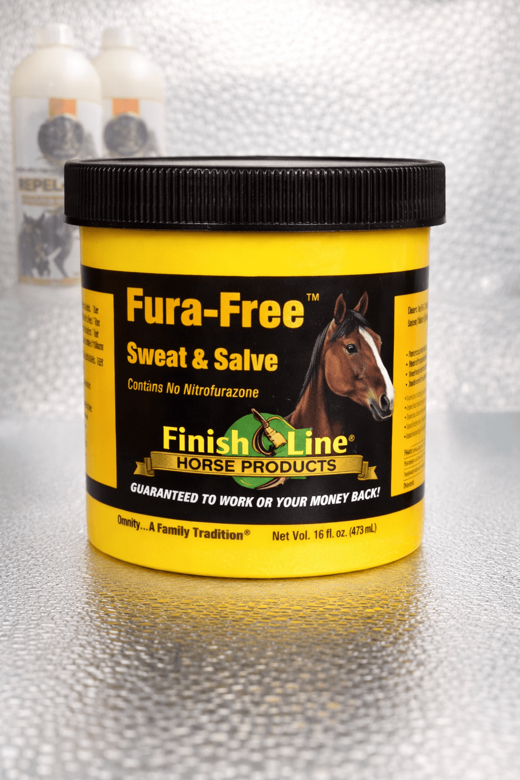 Fura-Free Sweat & Salve Gel 16 oz – Horse Wound Care & Skin Treatment for Cuts, Scratches & Irritations