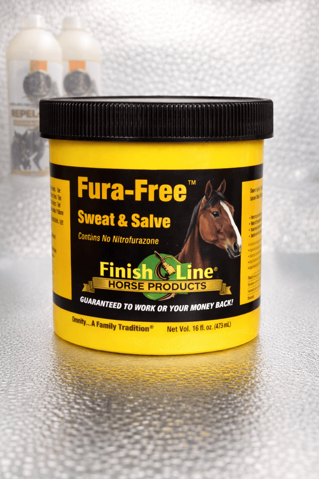 Fura-Free Sweat & Salve Gel 16 oz – Horse Wound Care & Skin Treatment for Cuts, Scratches & Irritations