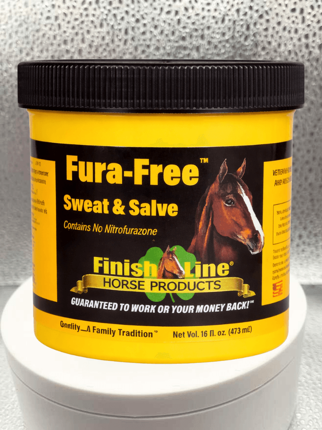 Fura-Free Sweat & Salve Gel 16 oz – Horse Wound Care & Skin Treatment for Cuts, Scratches & Irritations