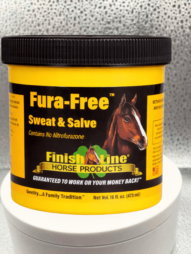 Fura-Free Sweat & Salve Gel 16 oz – Horse Wound Care & Skin Treatment for Cuts, Scratches & Irritations