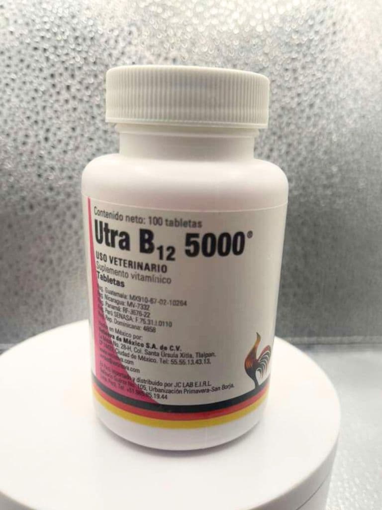 Ultra B12 5000 100 tabletas