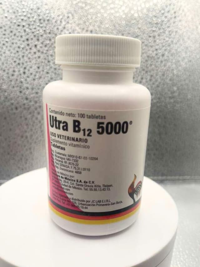 Ultra B12 5000 100 tabletas
